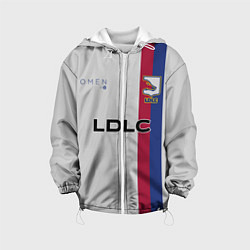 Куртка с капюшоном детская LDLC OL форма, цвет: 3D-белый