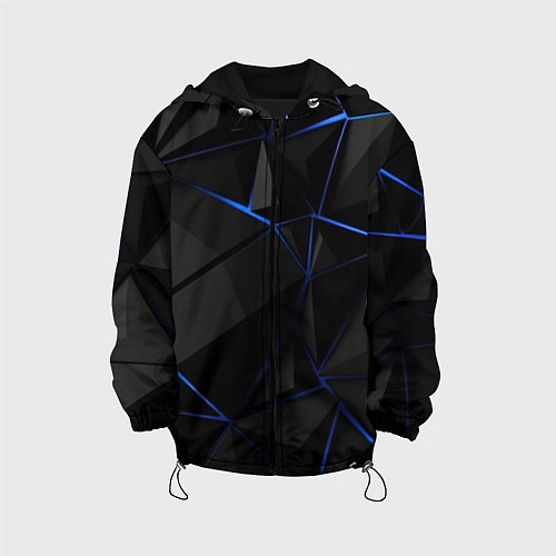 Детская куртка Black blue style / 3D-Черный – фото 1