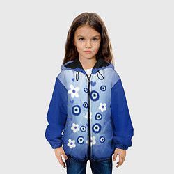 Куртка с капюшоном детская Незабудка, цвет: 3D-черный — фото 2