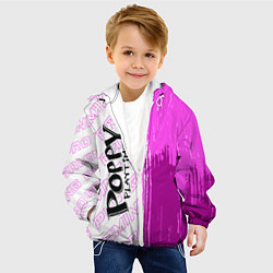 Куртка с капюшоном детская Poppy Playtime pro gaming по-вертикали, цвет: 3D-белый — фото 2