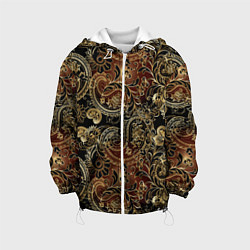 Детская куртка Золотые узоры пейсли