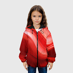 Куртка с капюшоном детская Красная волна, цвет: 3D-черный — фото 2