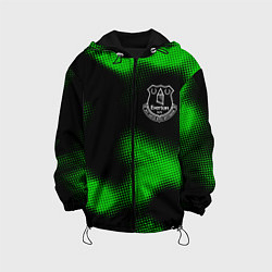 Куртка с капюшоном детская Everton sport halftone, цвет: 3D-черный
