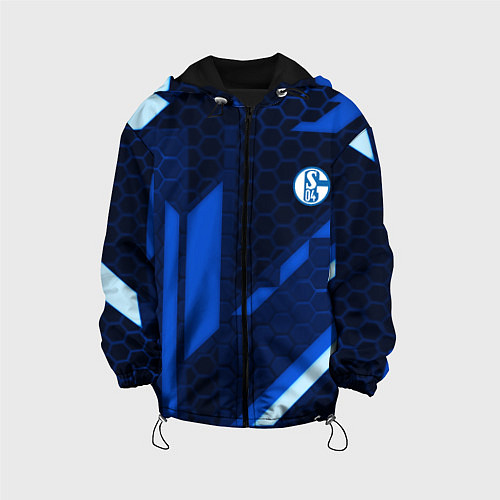 Детская куртка Schalke 04 sport geometry / 3D-Черный – фото 1