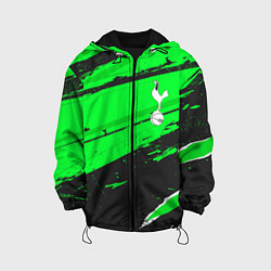 Куртка с капюшоном детская Tottenham sport green, цвет: 3D-черный