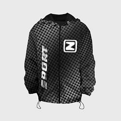 Куртка с капюшоном детская Zotye sport carbon, цвет: 3D-черный