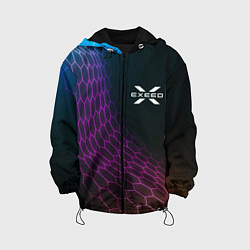 Детская куртка Exeed neon hexagon