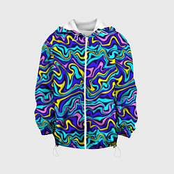 Детская куртка Psychedelic multicolored pattern