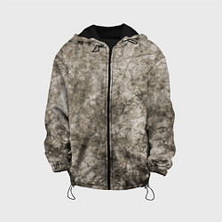 Детская куртка Абстракция - серый грязный гранж