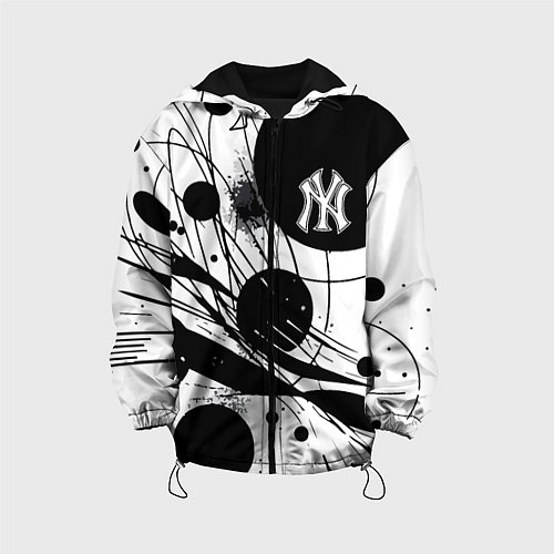 Детская куртка New York Yankees baseball team - abstraction / 3D-Черный – фото 1