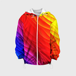 Детская куртка Абстрактные волны текстура