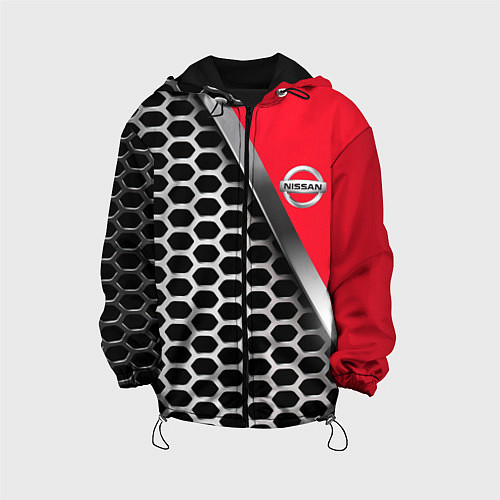 Детская куртка Nissan metalic auto / 3D-Черный – фото 1
