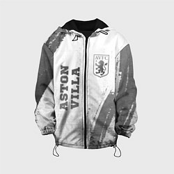 Детская куртка Aston Villa - white gradient вертикально