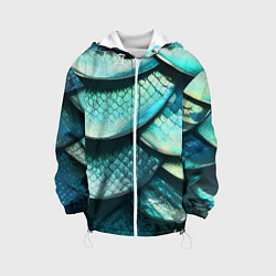 Детская куртка Чешуя крупной рыбы