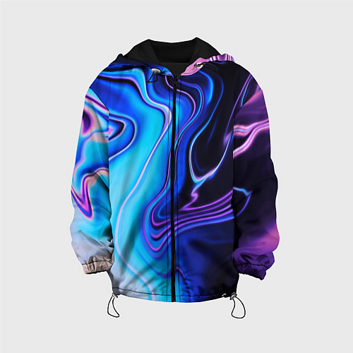 Детская куртка Abrupt neon colors / 3D-Черный – фото 1