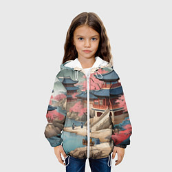 Куртка с капюшоном детская Корея эпоха чосон, цвет: 3D-белый — фото 2