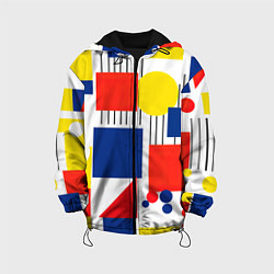 Детская куртка Абстракция геометрические фигуры