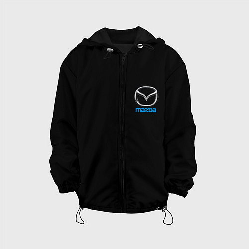 Детская куртка Mazda logo auto / 3D-Черный – фото 1