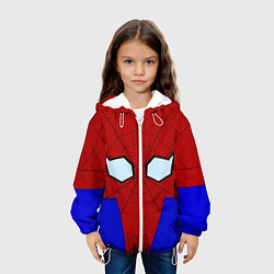 Куртка с капюшоном детская Spider-Man - eyes, цвет: 3D-белый — фото 2