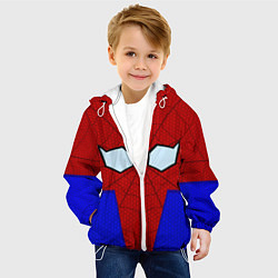 Куртка с капюшоном детская Spider-Man - eyes, цвет: 3D-белый — фото 2