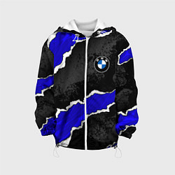 Детская куртка BMW - синие разрывы