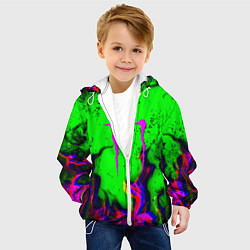 Куртка с капюшоном детская Monster Energy flame, цвет: 3D-белый — фото 2