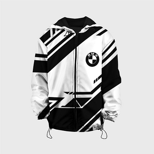 Детская куртка BMW geometry black / 3D-Черный – фото 1