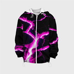 Детская куртка Color pink black