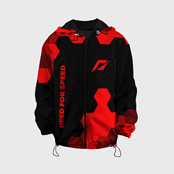 Детская куртка Need for Speed - red gradient вертикально