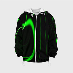 Детская куртка Color green light green black