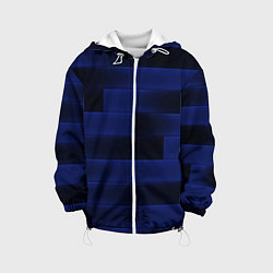 Детская куртка Color blue square