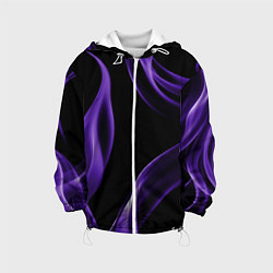 Детская куртка Purple abstraction
