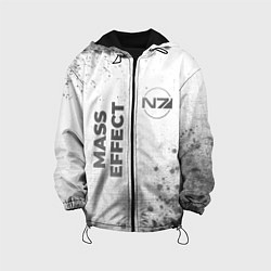 Детская куртка Mass Effect - white gradient вертикально