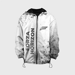Куртка с капюшоном детская Forza Horizon - white gradient вертикально, цвет: 3D-черный
