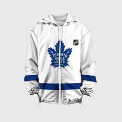 Куртка с капюшоном детская Торонто Мейпл Лифс - хоккейная команда, цвет: 3D-белый
