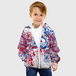 Куртка с капюшоном детская Colorado Avalanche NHL white, цвет: 3D-белый — фото 2