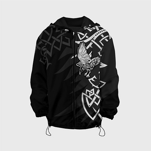 Детская куртка Верные спутники Одина / 3D-Черный – фото 1