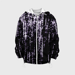 Куртка с капюшоном детская Shade purple, цвет: 3D-белый