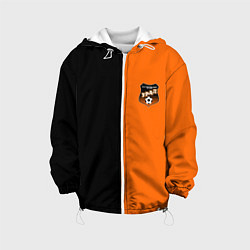 Куртка с капюшоном детская ФК Урал - два цвета, цвет: 3D-белый