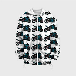 Детская куртка Motorbike blue