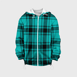 Детская куртка Checkered blue