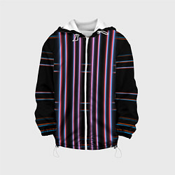 Детская куртка Neon red blue black