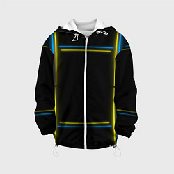 Детская куртка Neon yellow blue
