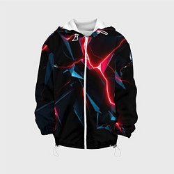 Куртка с капюшоном детская Neon multicolored, цвет: 3D-белый