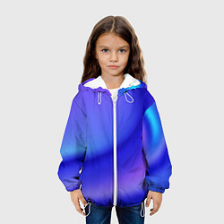 Куртка с капюшоном детская The color is multicolored, цвет: 3D-белый — фото 2