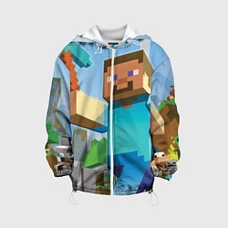 Детская куртка Minecraft World