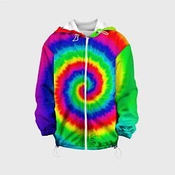 Детская куртка Tie dye