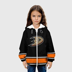 Куртка с капюшоном детская Anaheim Ducks Selanne, цвет: 3D-белый — фото 2