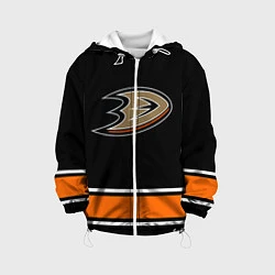 Куртка с капюшоном детская Anaheim Ducks Selanne, цвет: 3D-белый