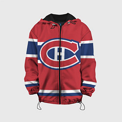 Куртка с капюшоном детская Montreal Canadiens, цвет: 3D-черный